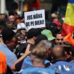 Фермеры в Румынии выходят на протест в Бухаресте, требуя от властей возобновить экспорт домашнего скота в ЕС